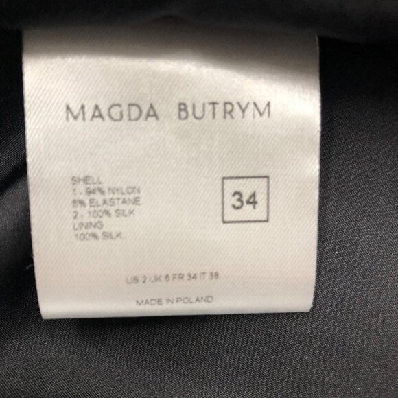 Magda Butrym Black Sequence Jacket NWT, US S, EU 34 - Picture 10 of 11